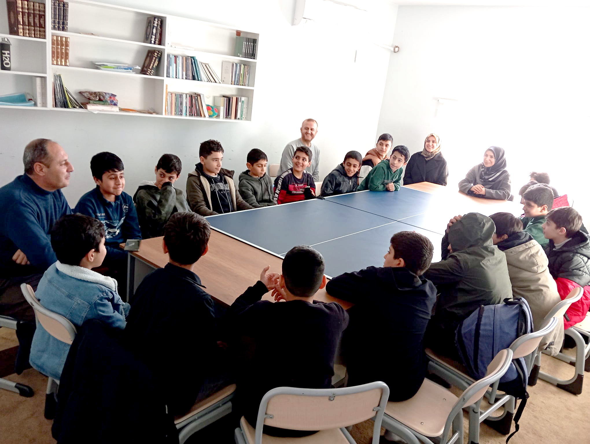 Müftü Yardımcısı Gençlik Kampını ziyaret etti