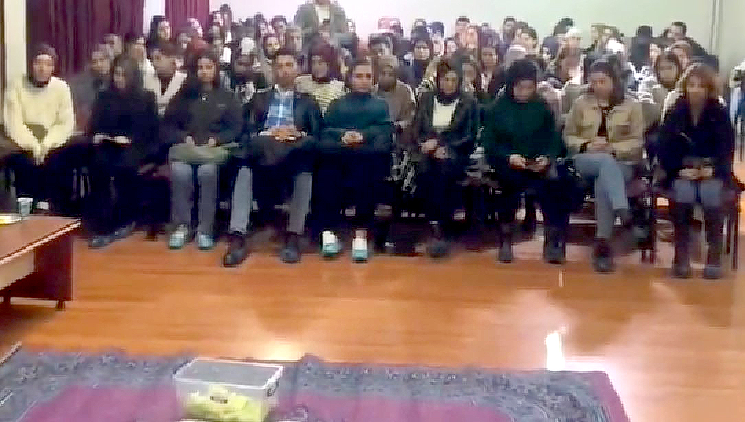 Aday öğretmenlere çiğköfte etkinliği