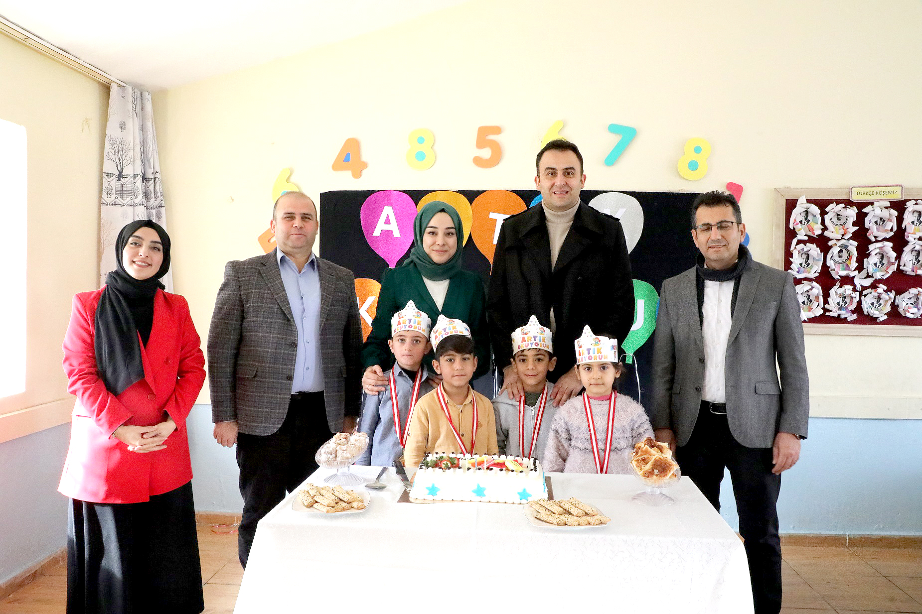 ‘Artık Okuyorum’ etkinliğine katıldı