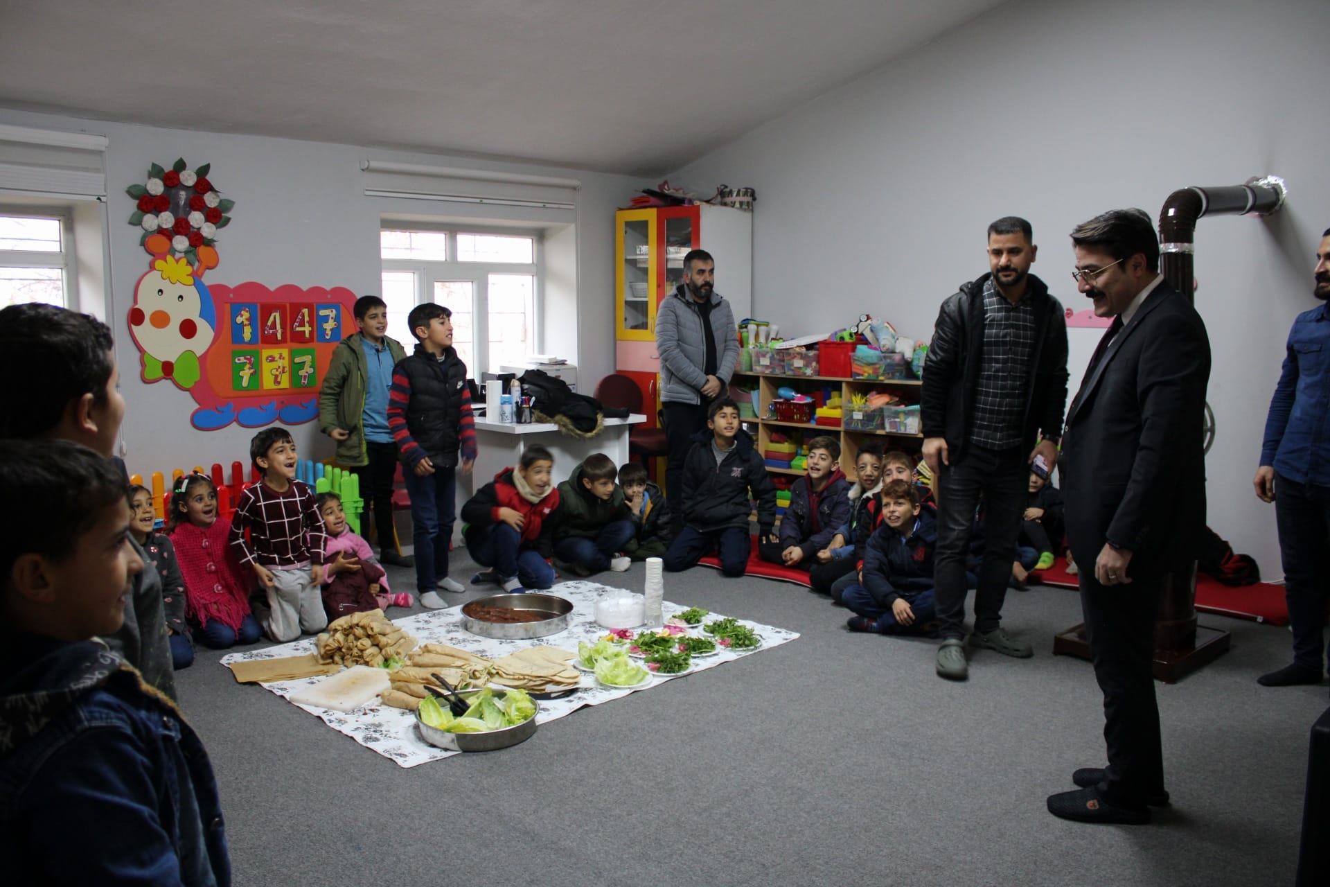 Ayrancı İlkokulunda çiğ köfte etkinliği düzenlendi