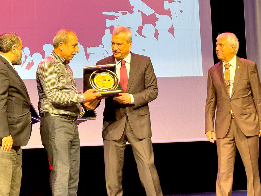 Batmanlı Gazetecilere ödül