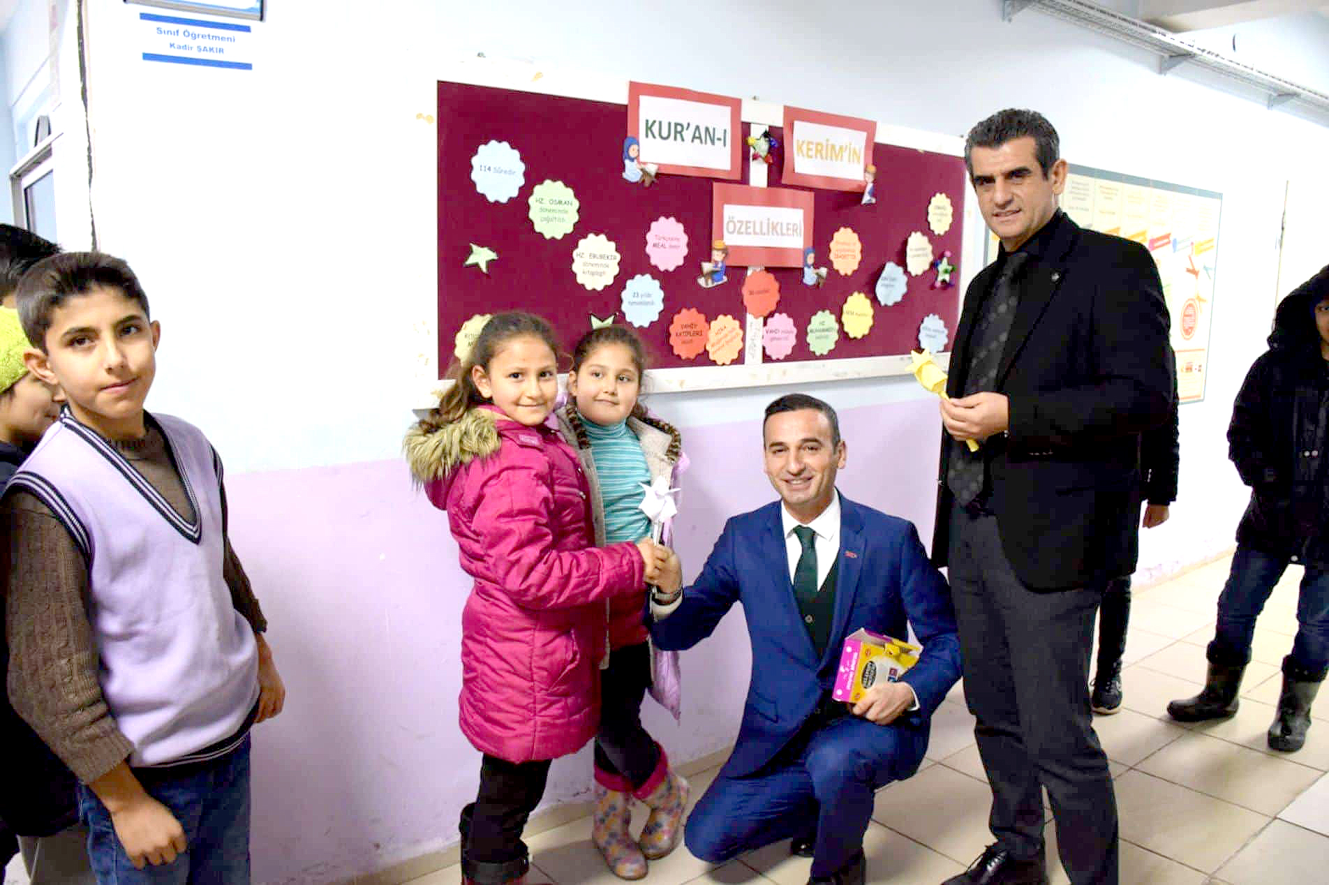 Müdür Yardımcısı Çankaya Geçitaltı Ortaokulunu ziyaret eti