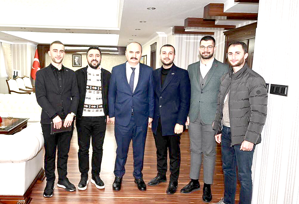 Vali Canalp Genç Müsiad’ı kabul etti