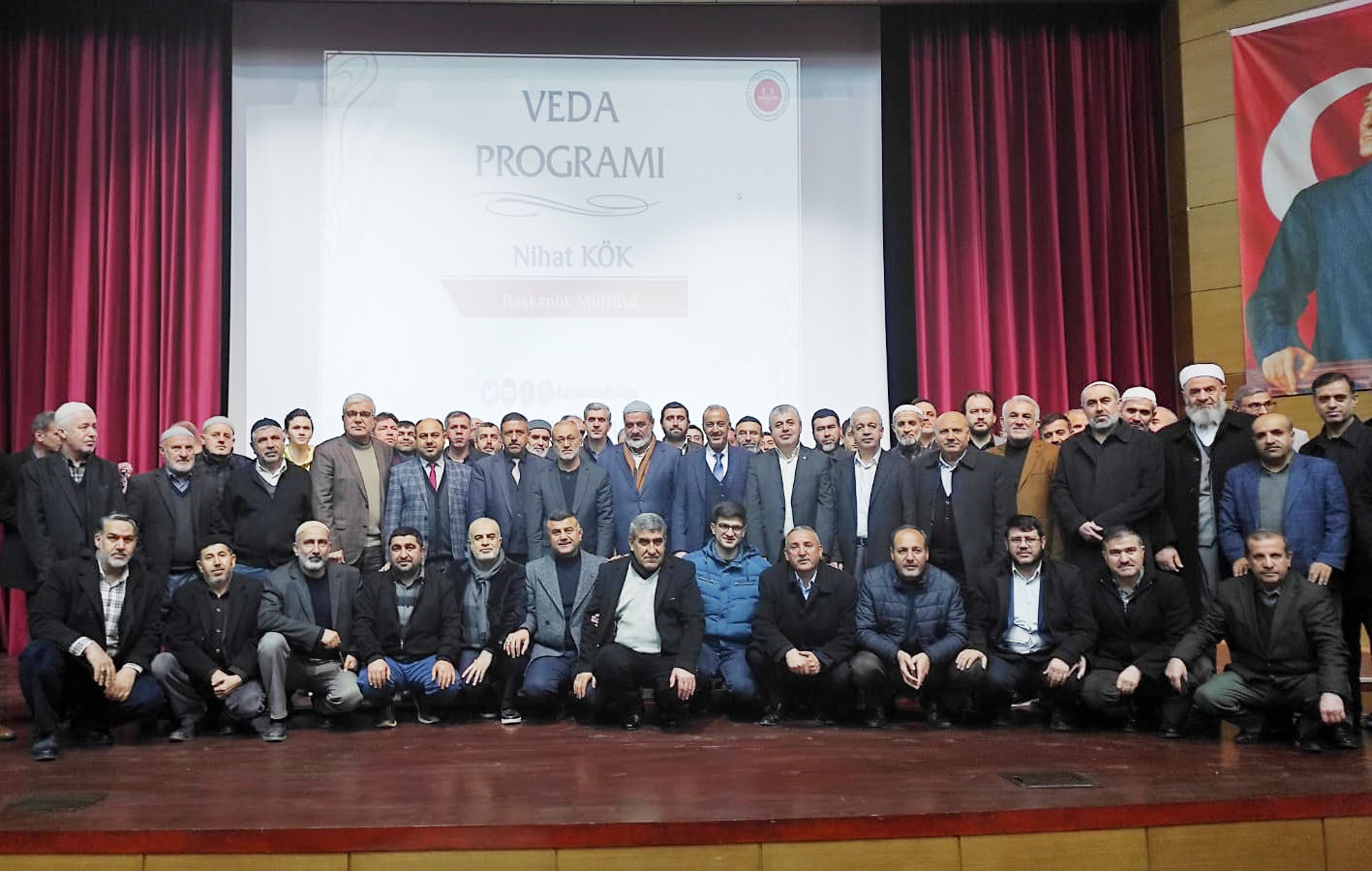 Müftü Kök için veda programı