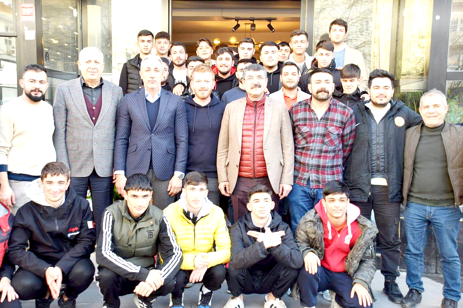 Nasıroğlu, Yarasalar Taraftar Gurubu ile bir araya geldi