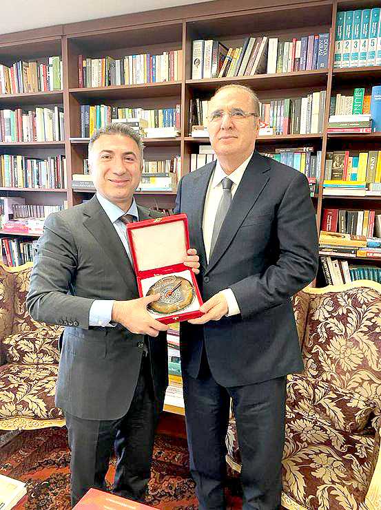 Rektör Demir’den Ciner Yayın Holding’e ziyaret