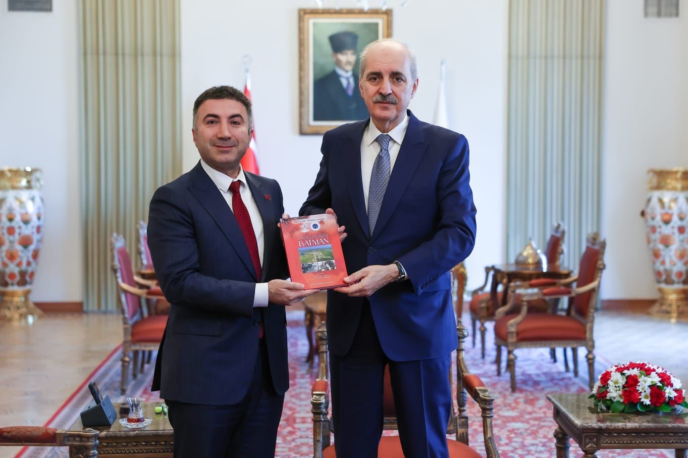 Rektör Demir’den Kurtulmuş’a ziyaret