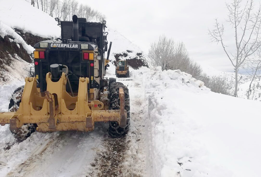 Karla Mücadele Çalışmaları Sürüyor