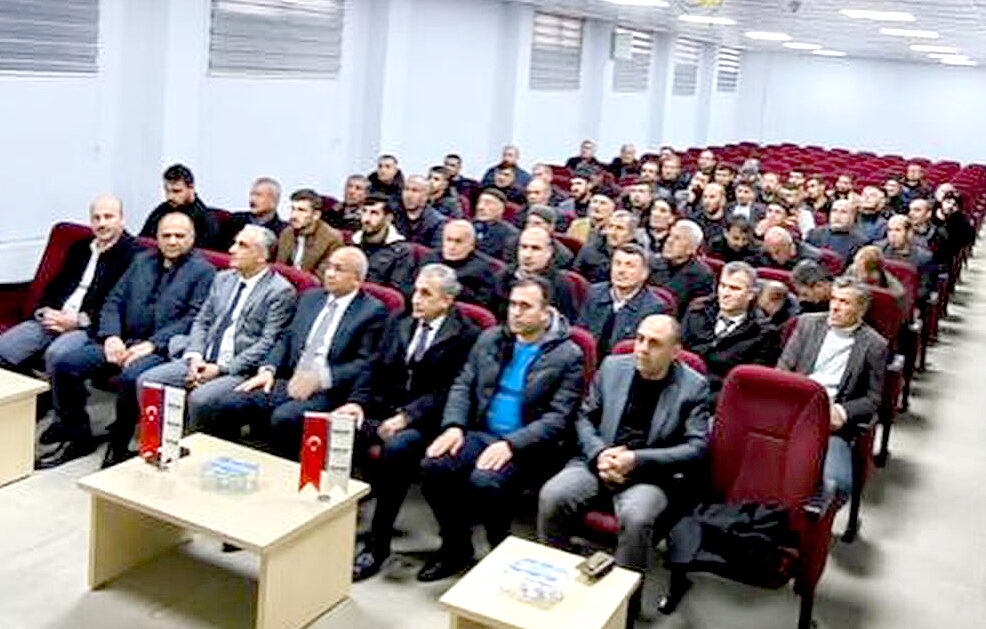 Muhtarlar ve Arıcılara Tarım Sigortalar Havuzu semineri verildi