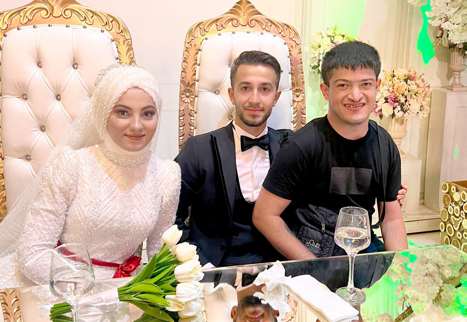 Solmaz ve Avcı ailelerinin mutlu günü