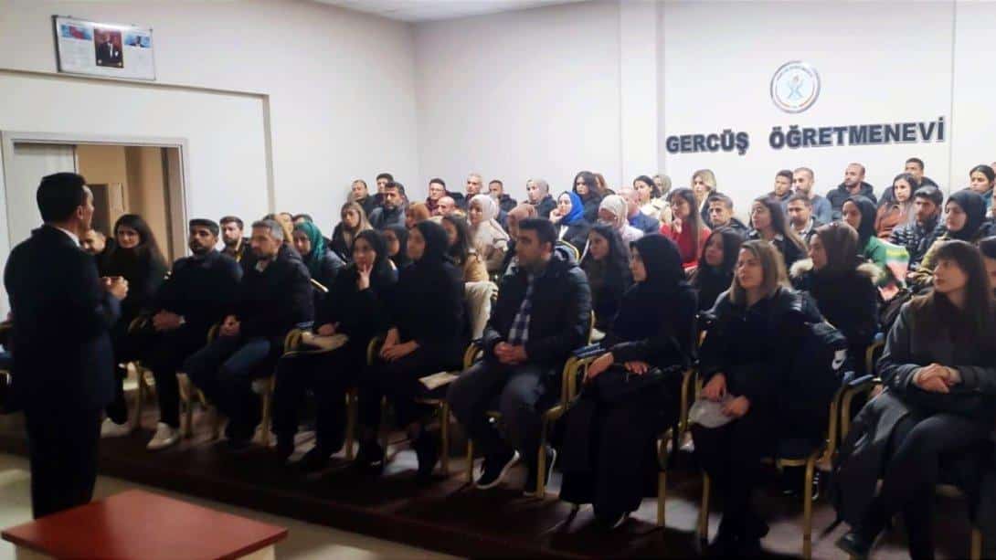 Tanılama ve yerleştirme süreci ile ilgili bilgilendirme toplantısı