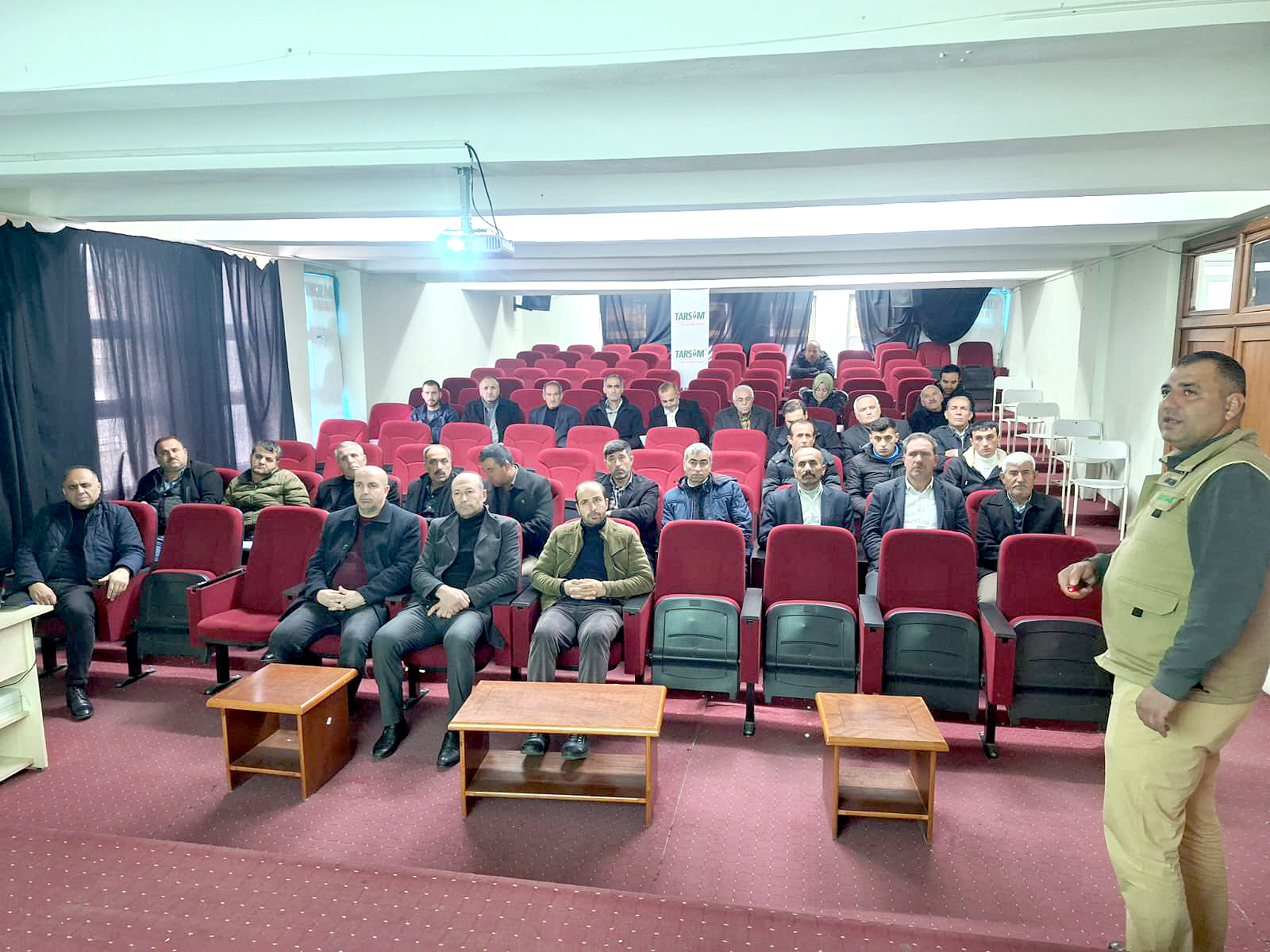 Üreticilere TARSİM anlatılıyor