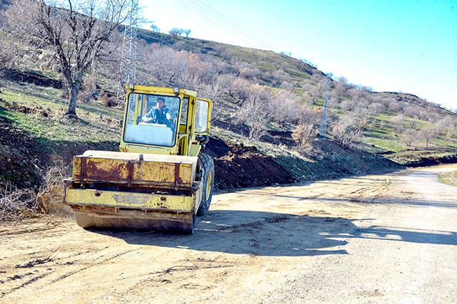 Yol genişletme çalışması