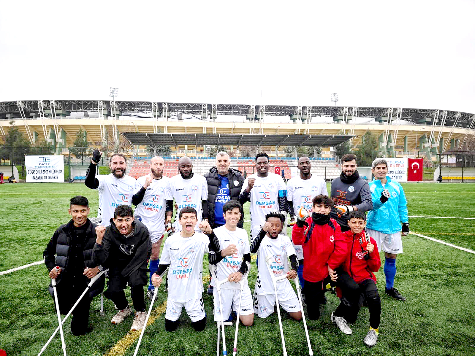 Depsaş Enerji Ampute Takımı Gücünü Gösterdi 5-0