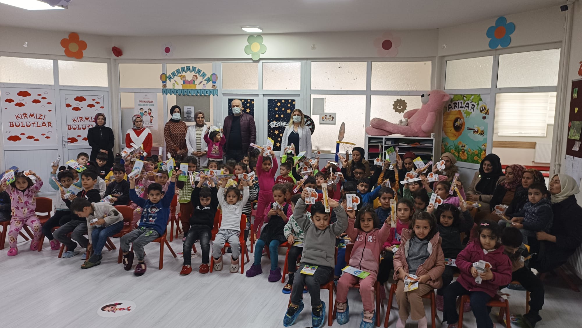 Anaokul öğrencilerine sağlık taraması yapıldı