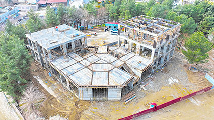 Beşiri Hükümet Konağı inşaatı devam ediyor