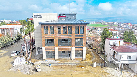 Beşiri’ye Modern Kütüphane Binası geçici kabul sürecinde