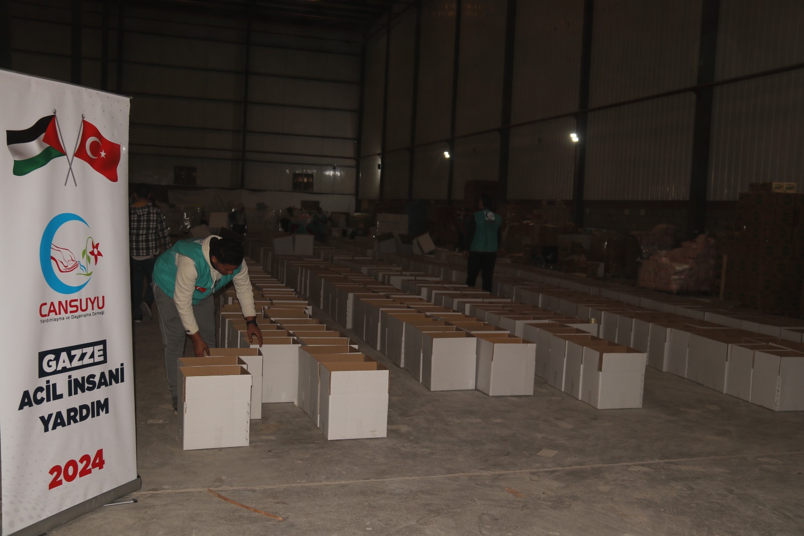 Cansuyu Yardımlaşma ve Dayanışma Derneği Gazze’ye ‘Cansuyu’ oluyor