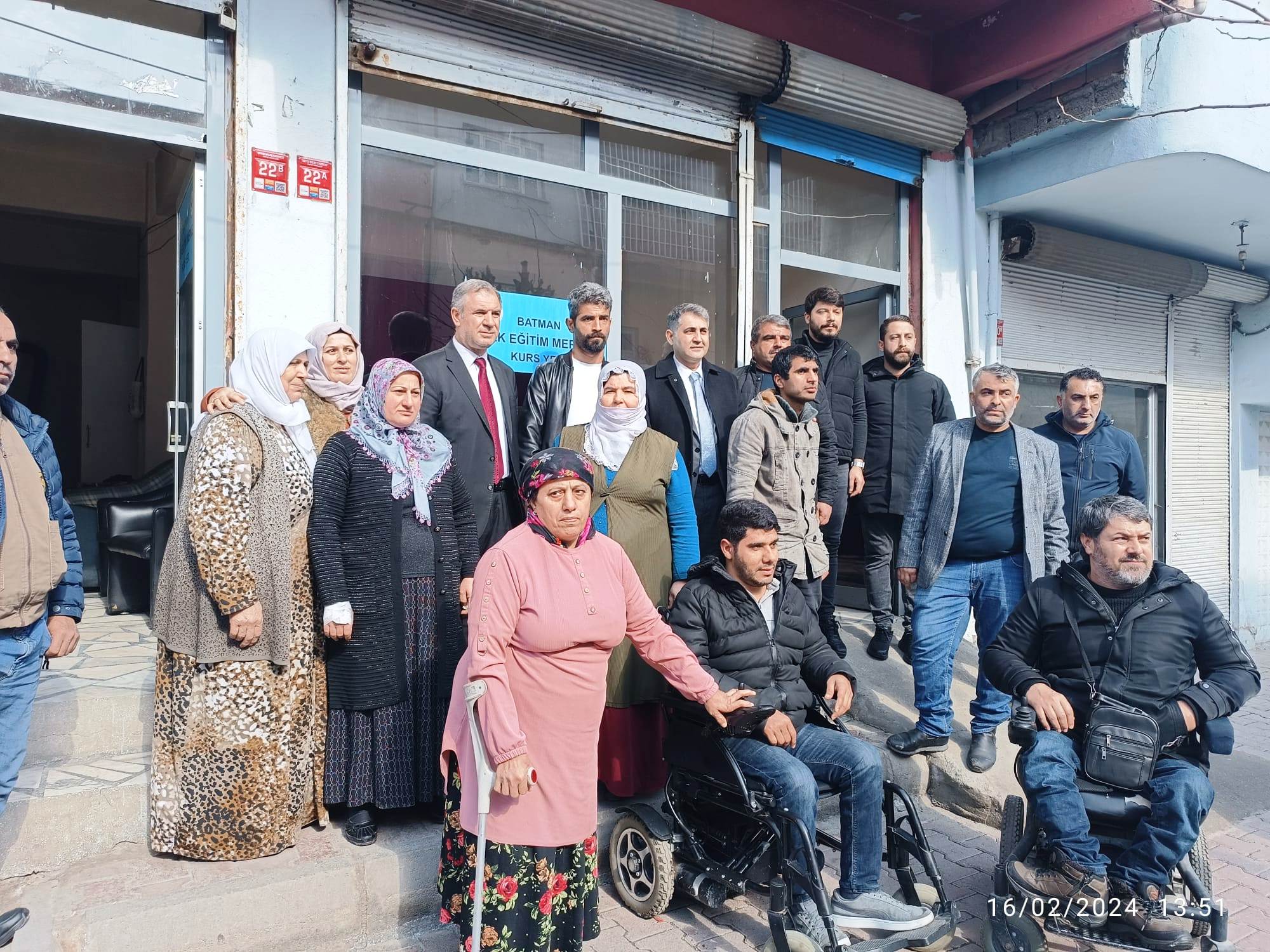 Ceylan, engelli vatandaşlarla bir araya geldi