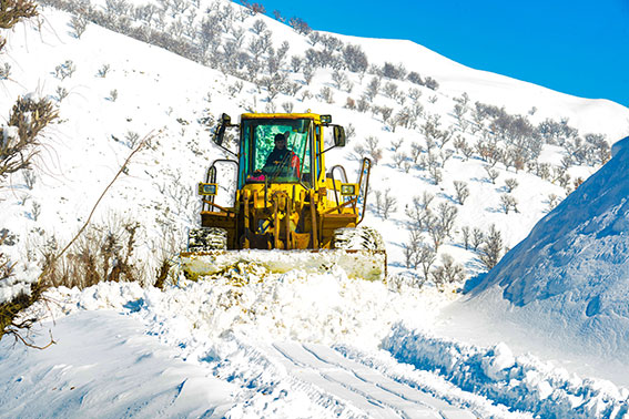 Karla Mücadele Çalışmaları Tamamlandı