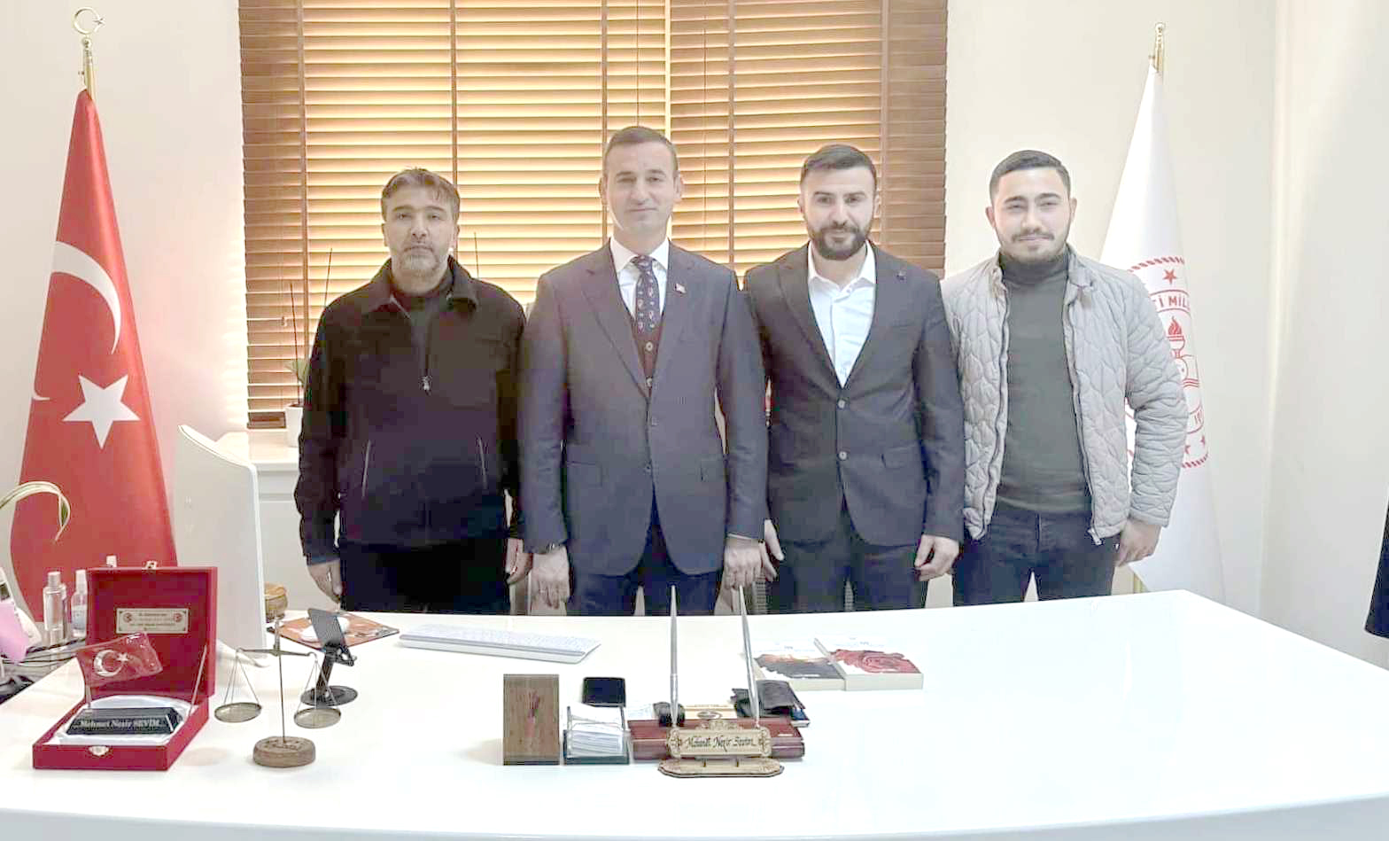 TÜGVA’dan Müdür Sevim’e ziyaret