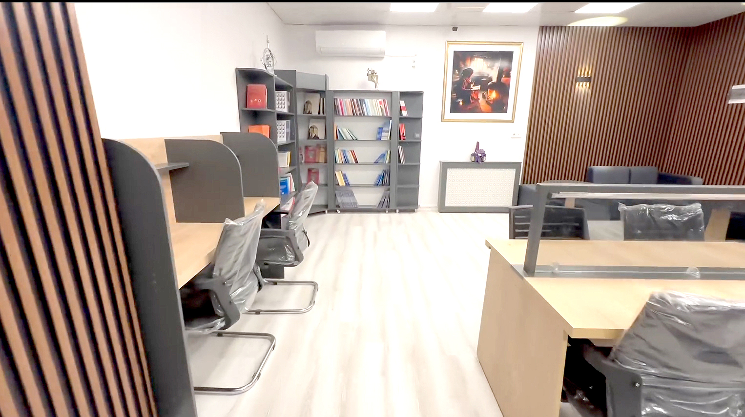 İkinci okuma salonu hazır!