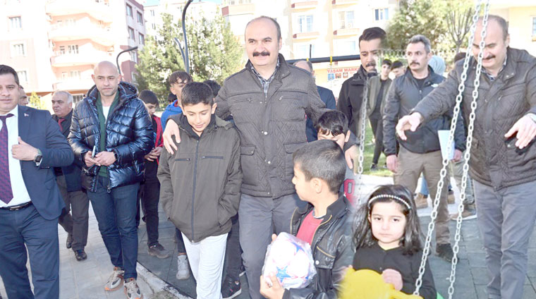 Çocuklara yeni oyun alanları