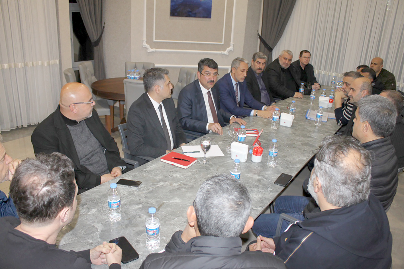 Nasıroğlu, TPAO işçileriyle bir araya geldi