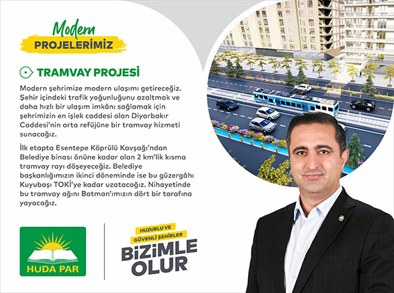 Ramanlı’dan ‘Tramvay projesi’