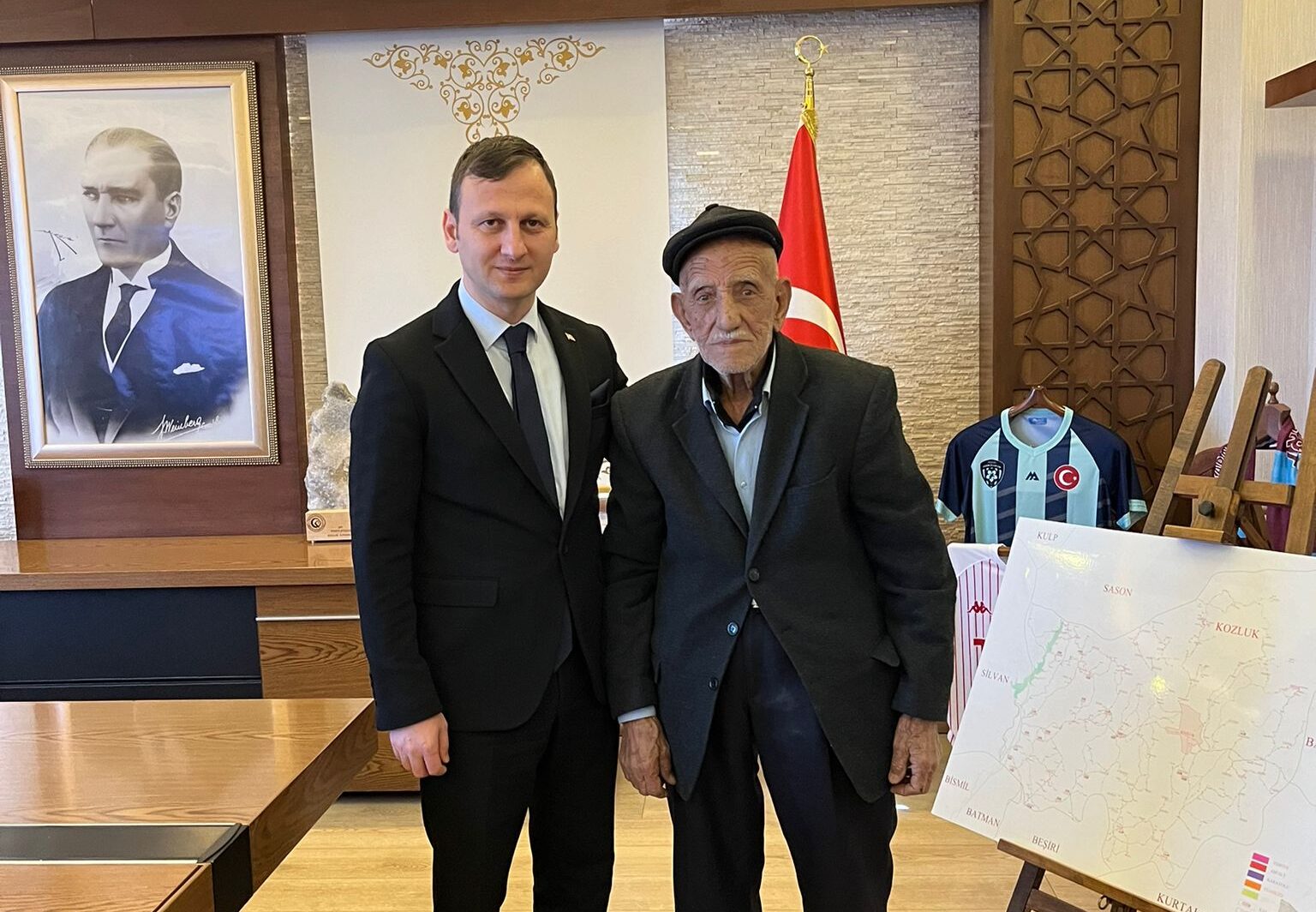 Asırlık Çınardan Kaymakam Güngör’e ziyaret