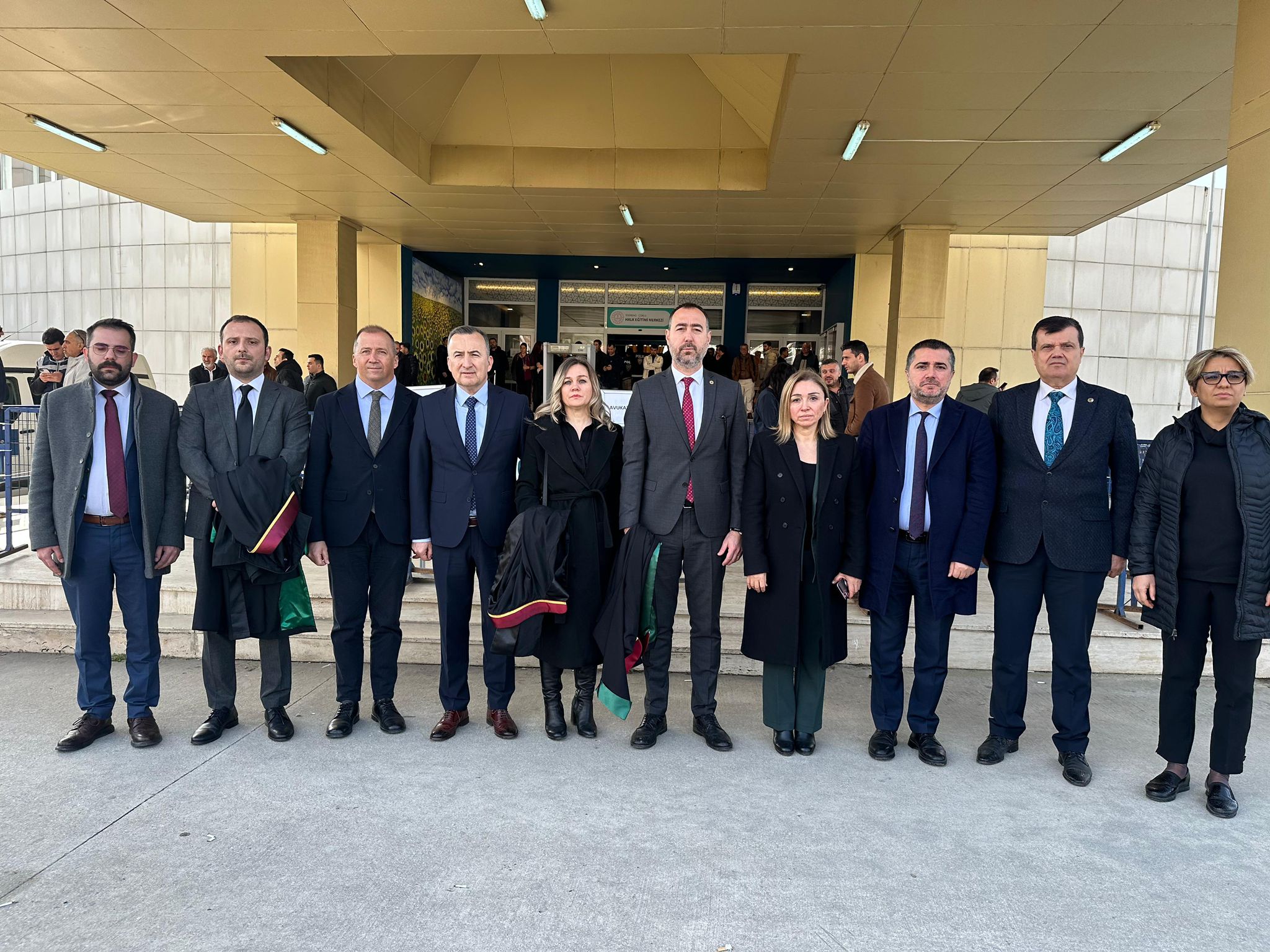 Baro Başkanı Çorlu tren kazası davasının duruşmasında katıldı