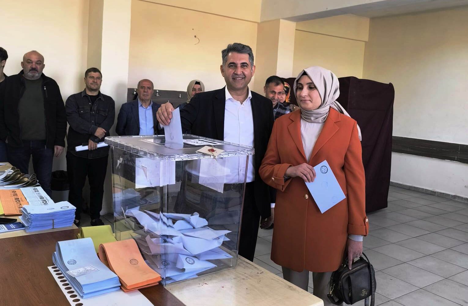 Ceylan, ailesi ile birlikte kullandı