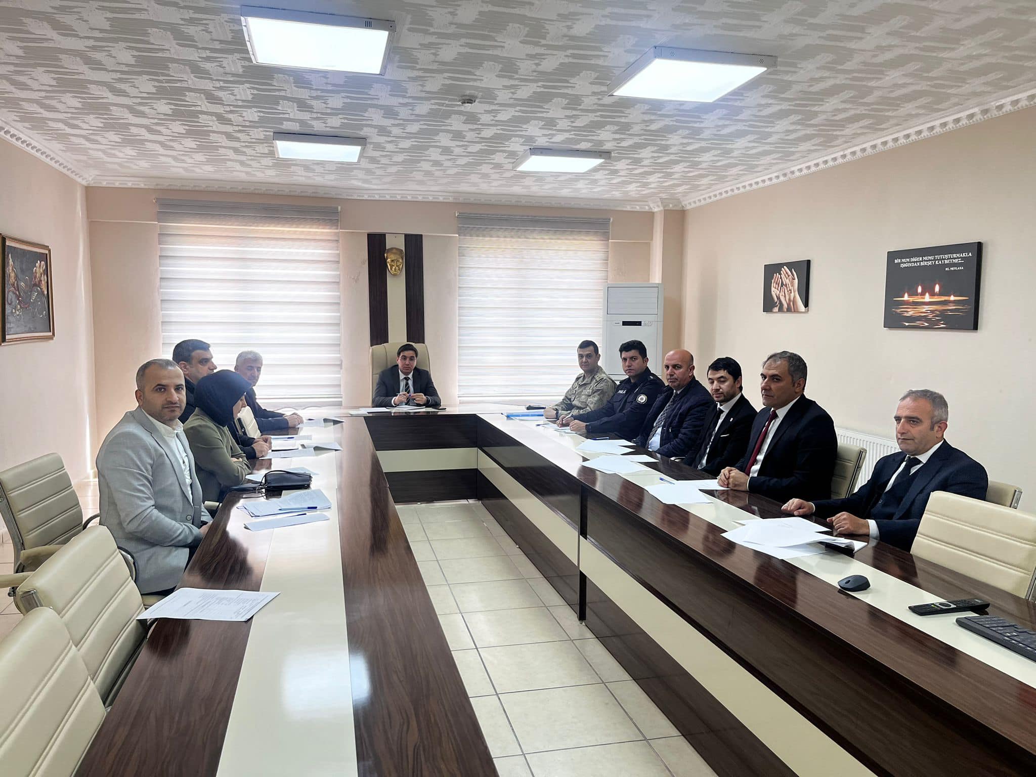 Gercüş’te Madde Bağımlılığı ve Uyuşturucu İle Mücadele toplantısı