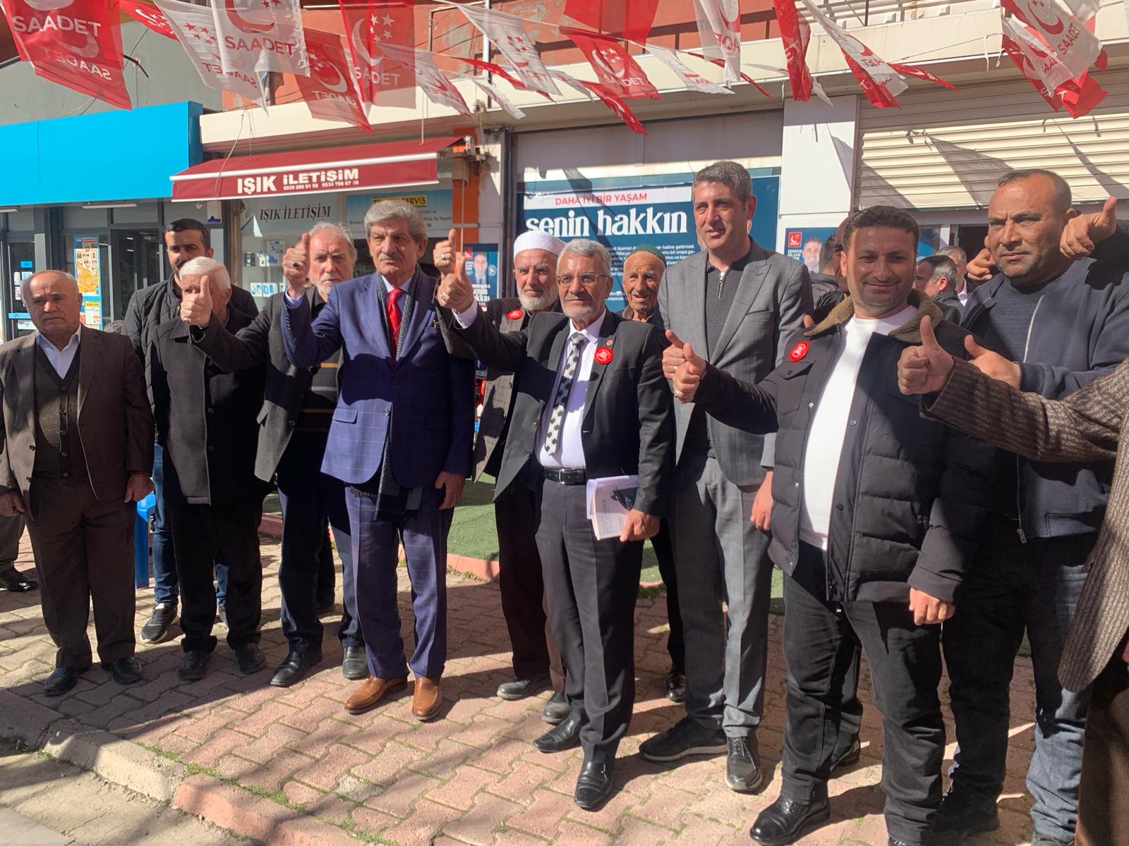 SP Gercüş Seçim Koordinasyon Merkezi dualarla açıldı