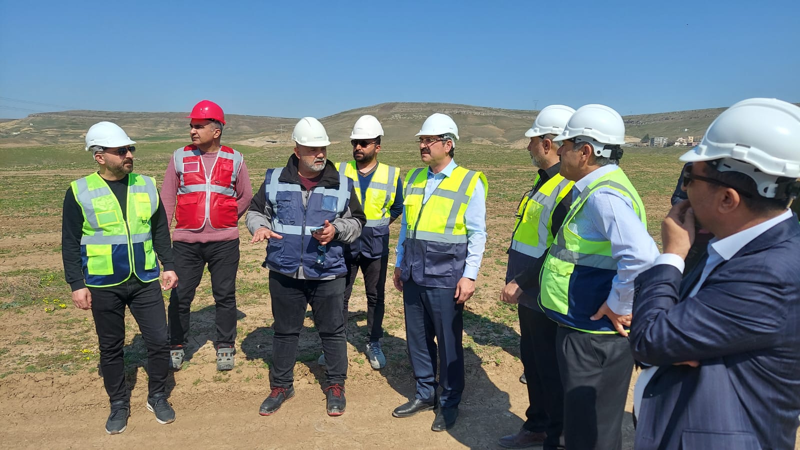 Nasıroğlu, Gıdacılar Toplu İş Yeri Yapı Kooperatifi’nin inşaat alanını inceledi