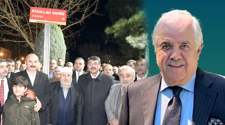 Ataullah Hamidi Caddesi’nin tabelası asıldı
