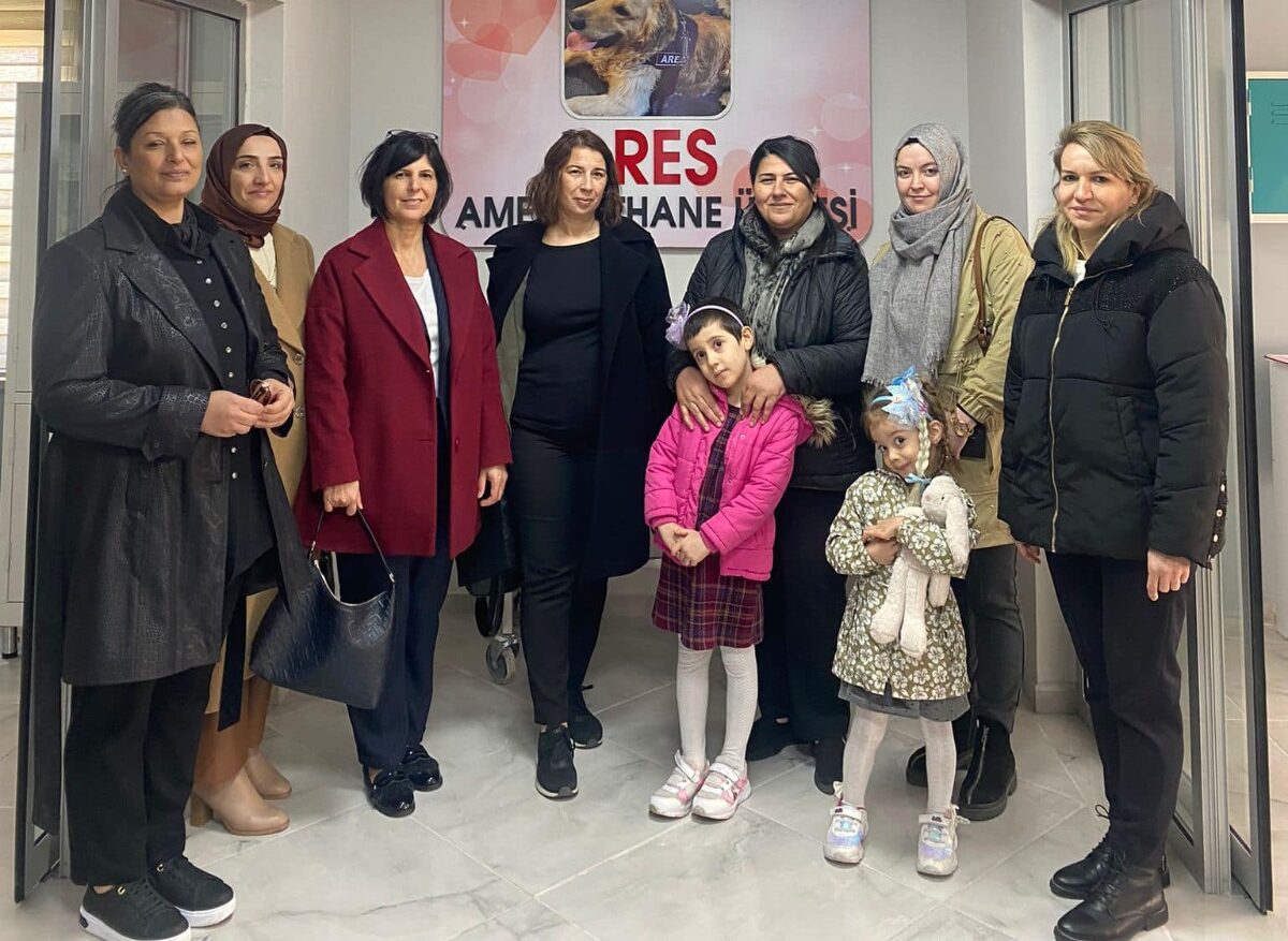 Hayvan Bakım Merkezine ziyaret