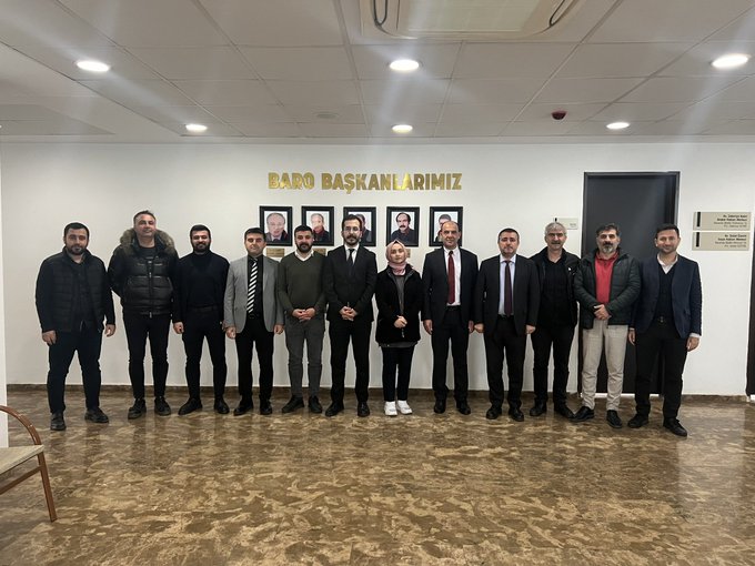 Küçükbalaban’dan Batman Barosuna ziyaret