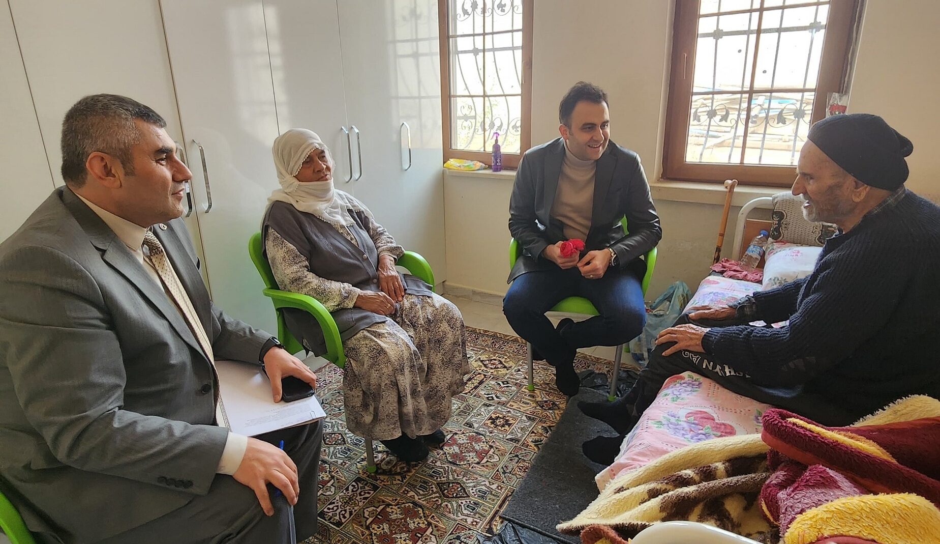 Kaymakam İmrak’tan hane ziyaretleri