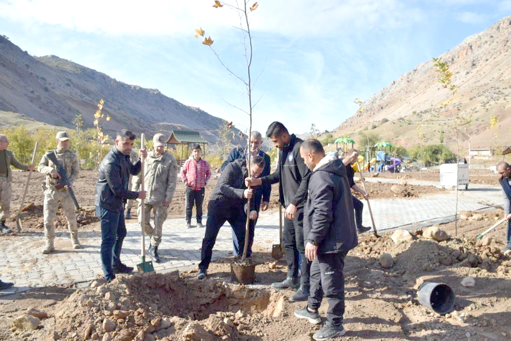 1550 fidan toprakla buluştu