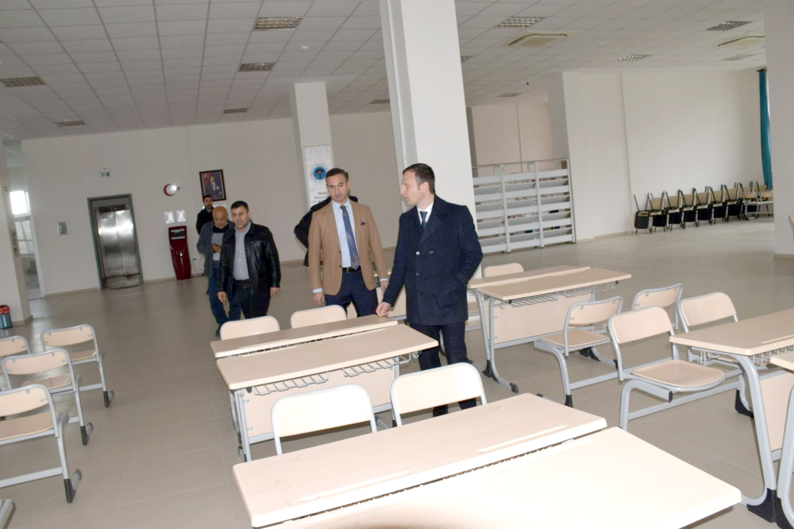 Kozluk Meslek Yüksekokulu’nda incelemelerde bulundu