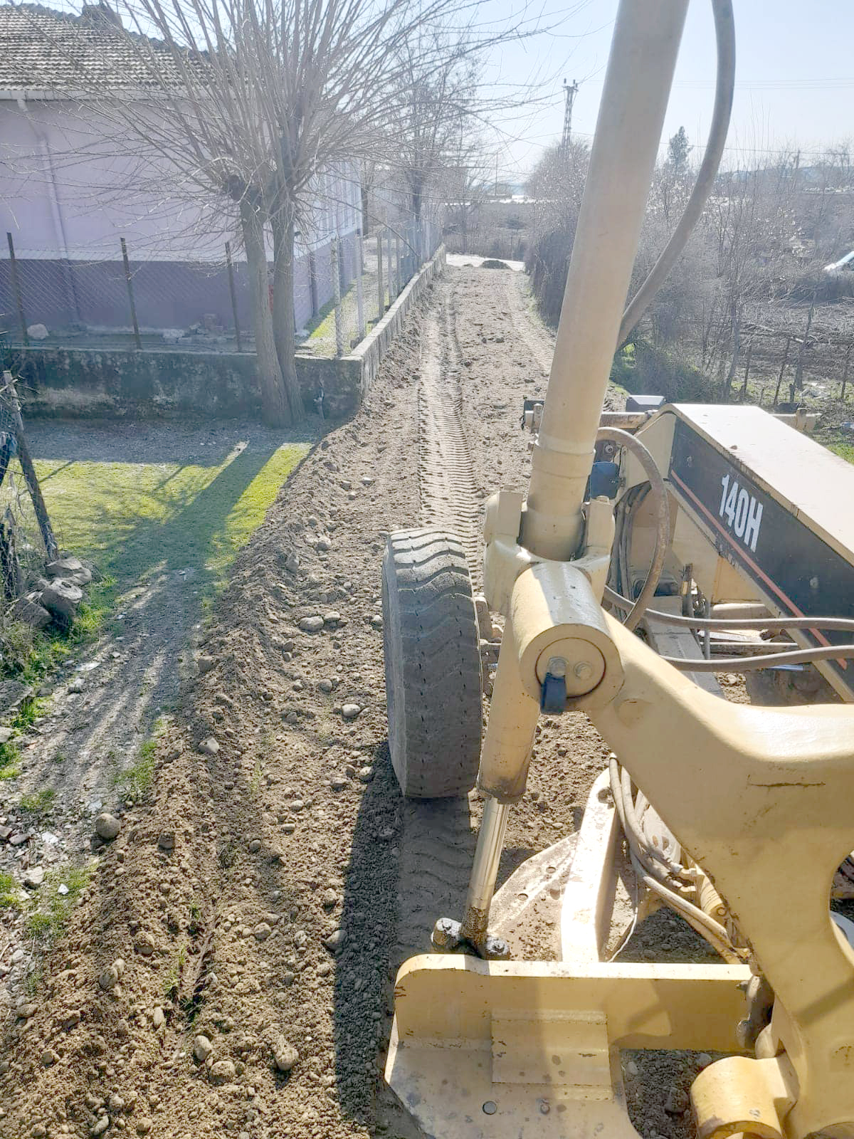 Mezralarda stabilize çalışması