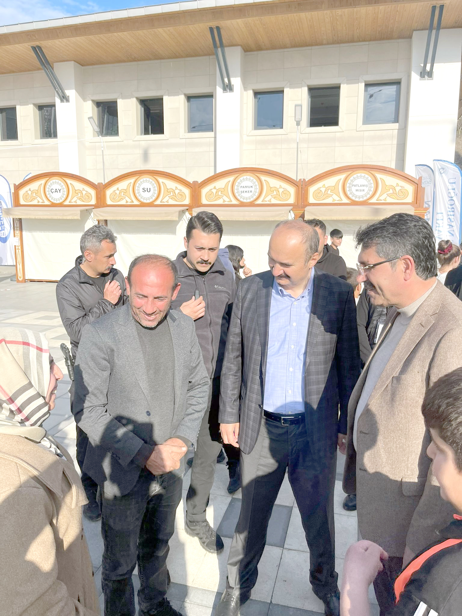 Nasıroğlu Külliyesi’nde incelemelerde bulundu