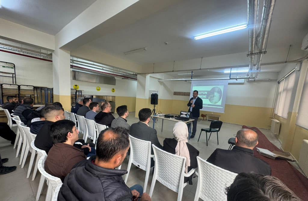 Mahkumlara suyun tasarrufu anlatıldı