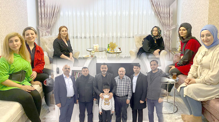 İl Başkanı Çetin ve ekibinin ziyaretleri hız kesmiyor