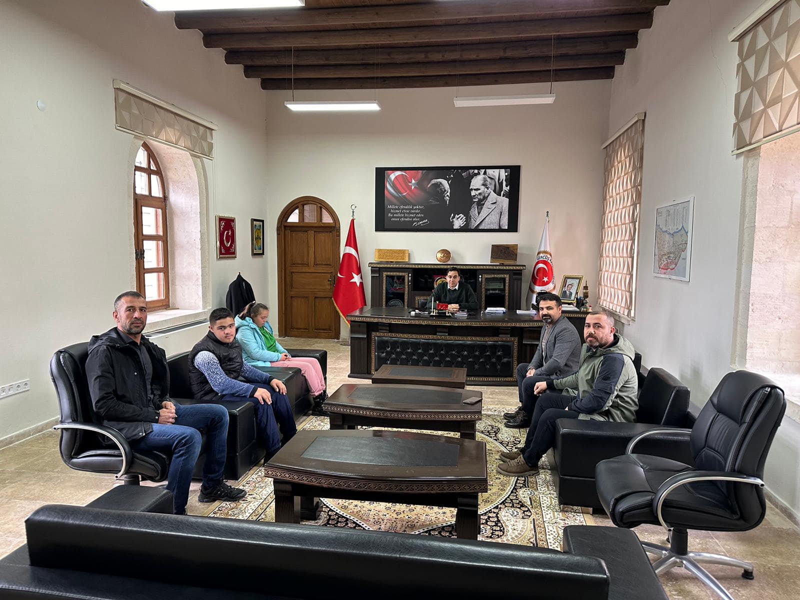 Özel öğrencileri ağırladı