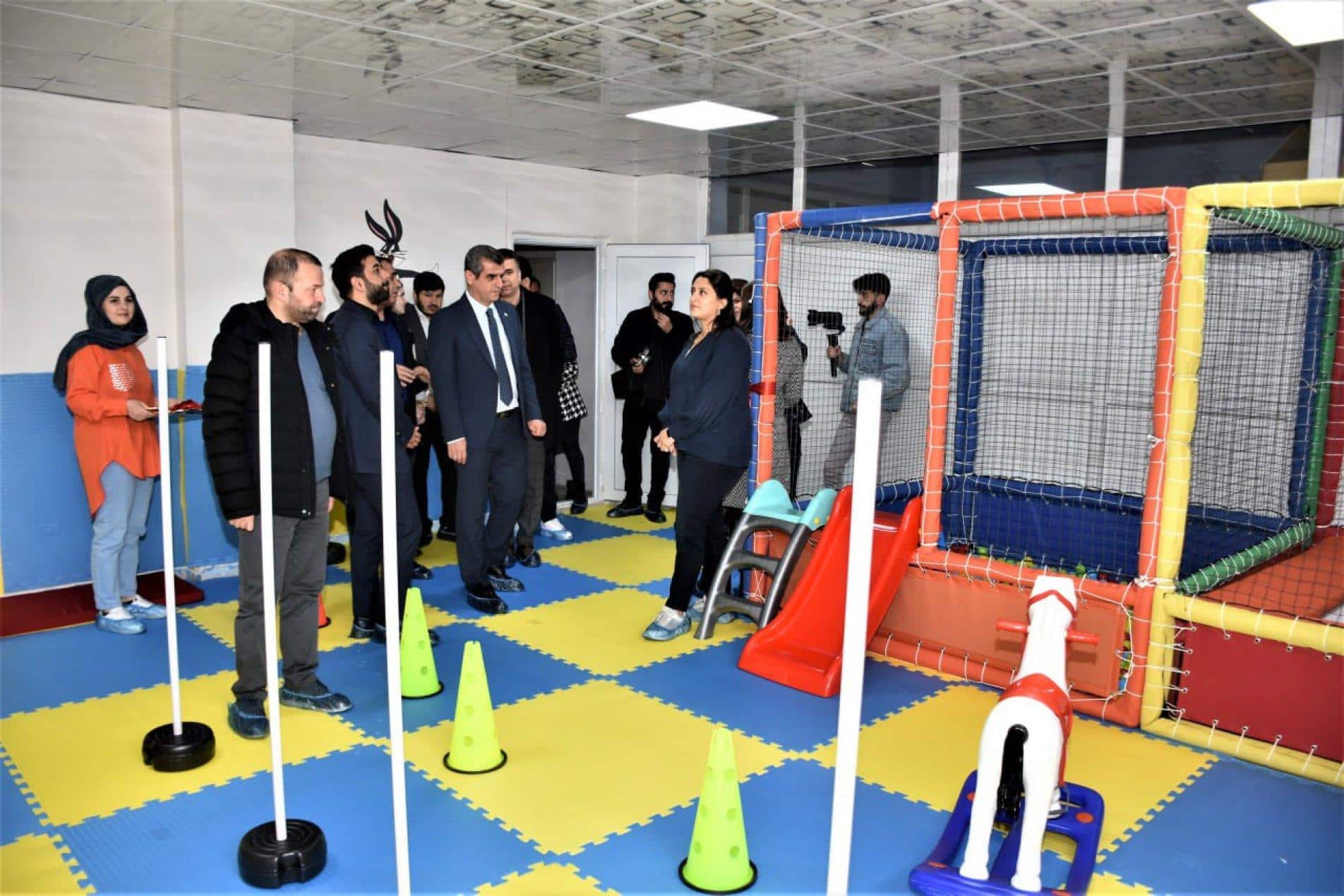 Petrol İlkokulunda Spor ve Oyun Odası açıldı