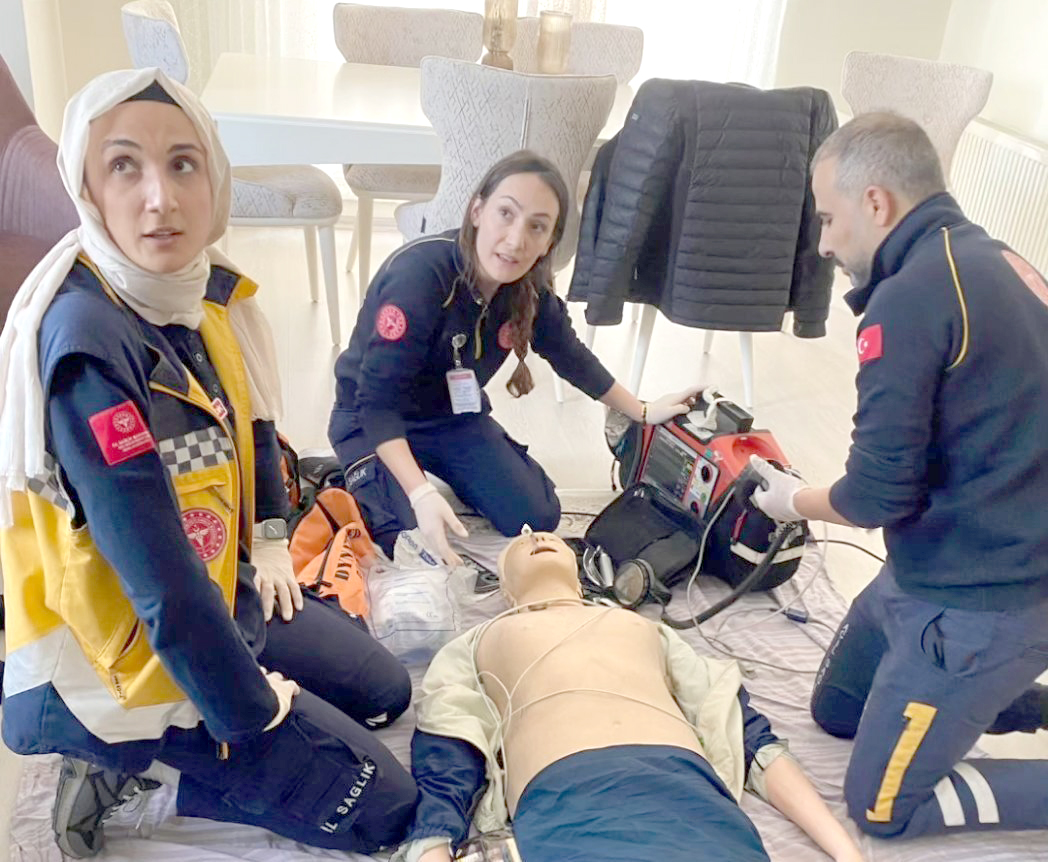 112 personeline Saha Simülasyon eğitimleri