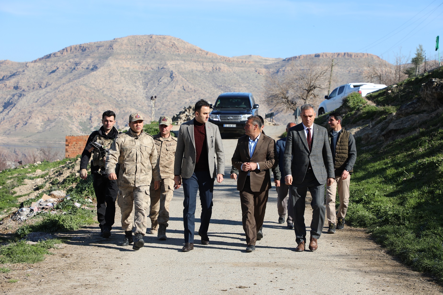 Kaymakam İmrak Saklı Köyünü ziyaret etti