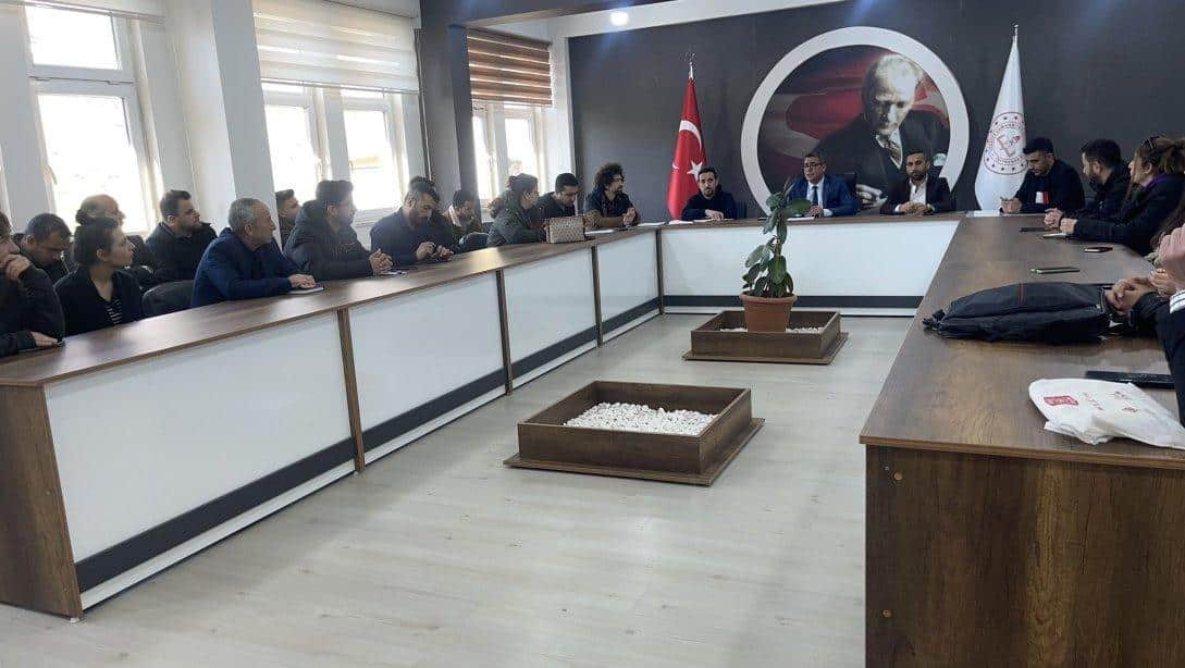 Sason’da EBAP ve DYK değerlendirme toplantısı yapıldı